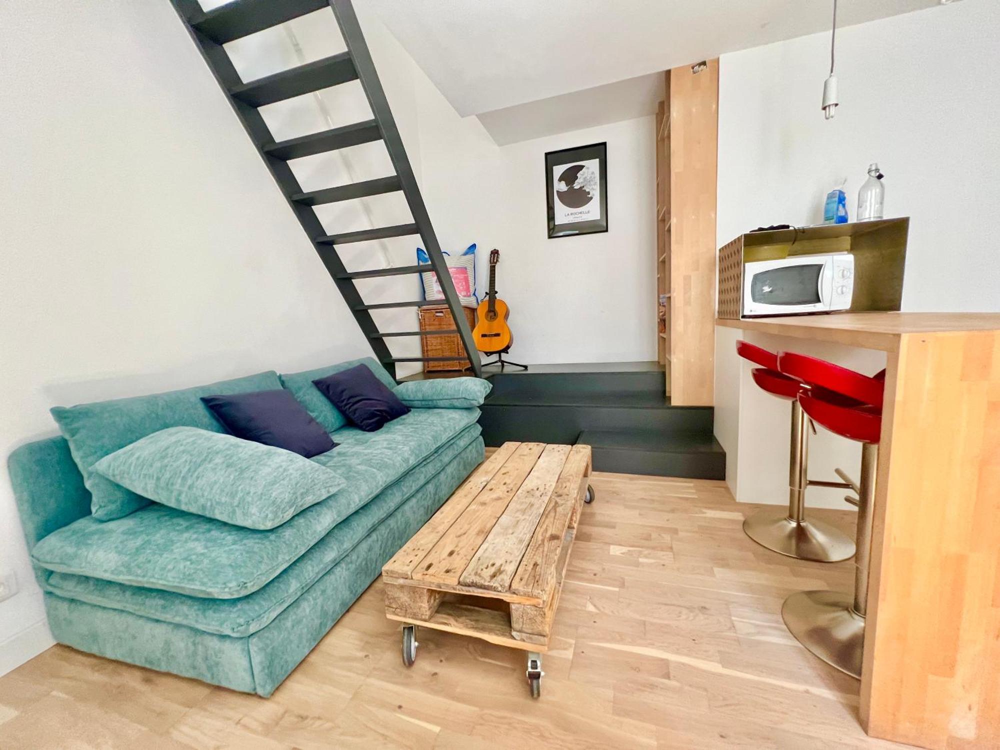 Appartement Sur Le Port - Duplex Cosy & Moderne Face Au Port - Wifi Gratuite - Parfaitement Equipe La Rochelle  Buitenkant foto