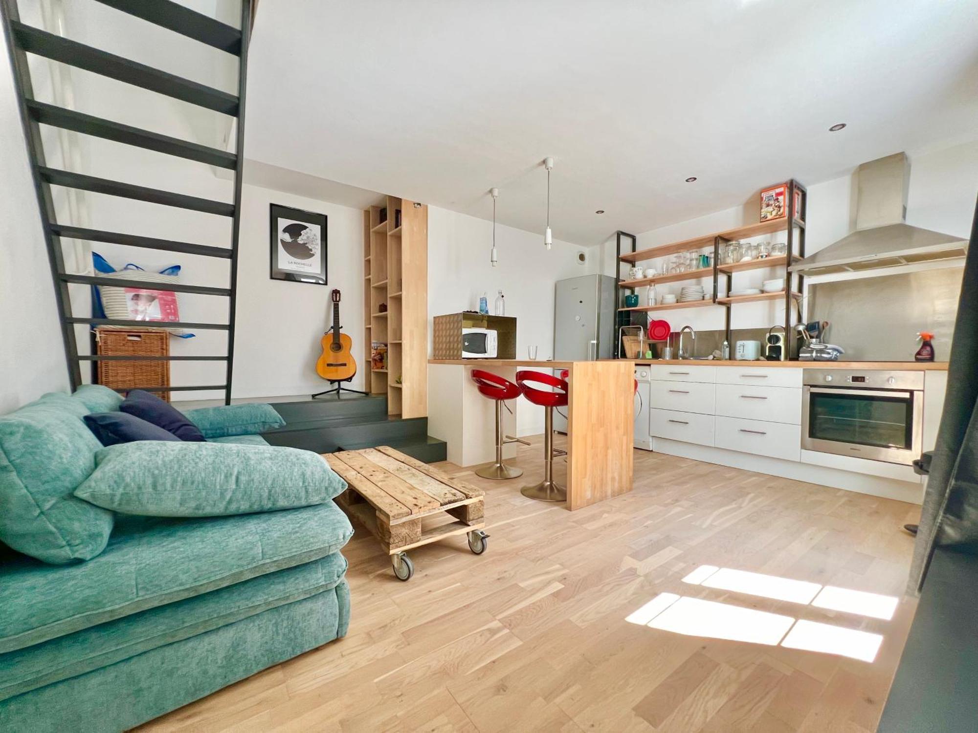 Appartement Sur Le Port - Duplex Cosy & Moderne Face Au Port - Wifi Gratuite - Parfaitement Equipe La Rochelle  Buitenkant foto
